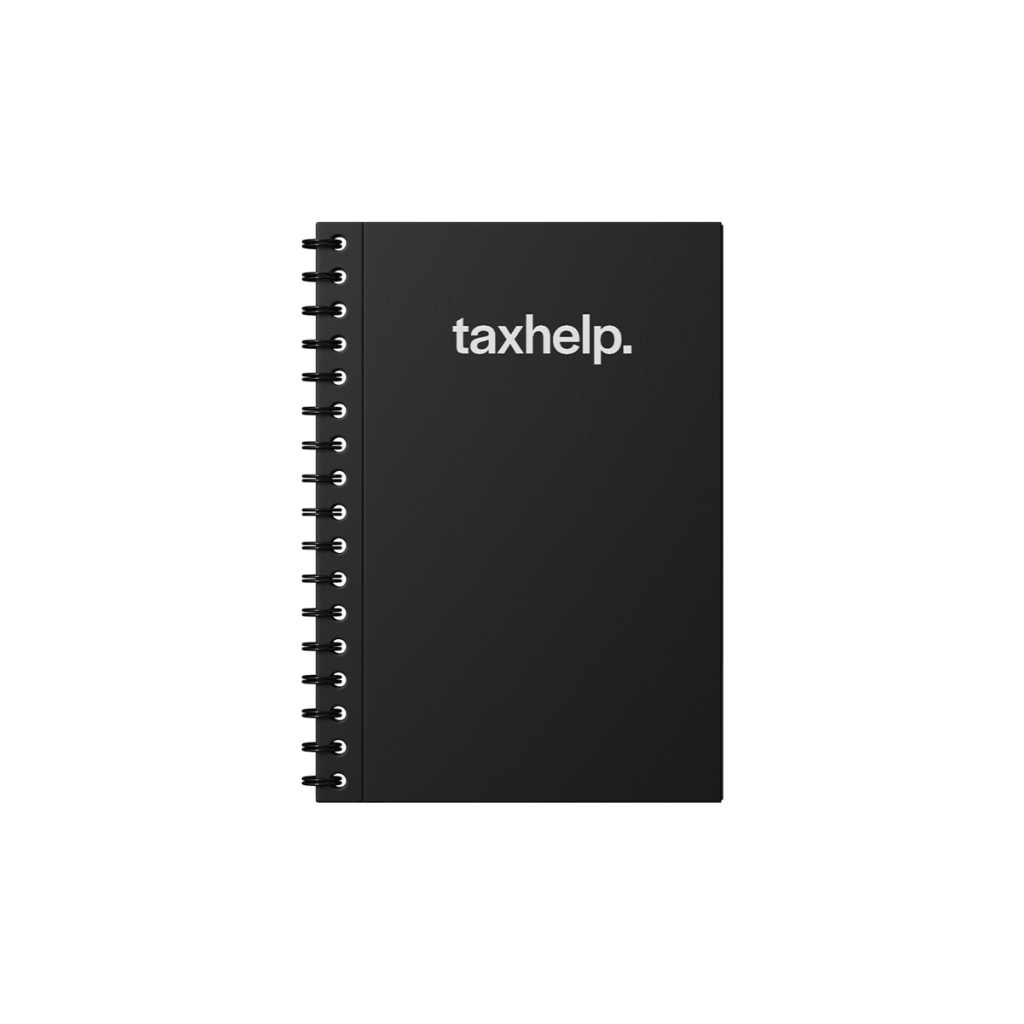 Branding notepad tax help